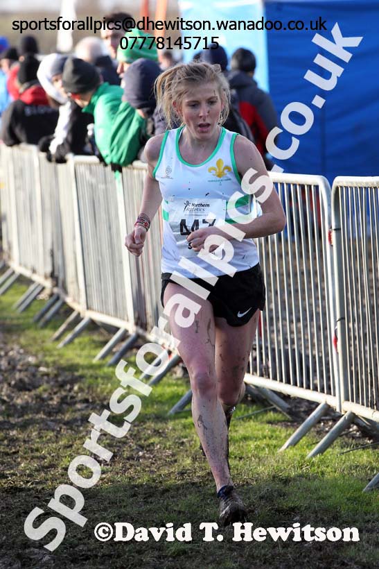 Senior womens Northern Cross Country  Championships, Pontefract. Photo: David T. Hewitson/Sports for All Pics